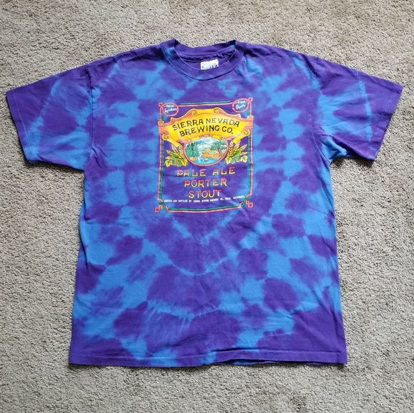 Hanes Other - Vintage Sierra Nevada Brewing Co. Tie Dye T